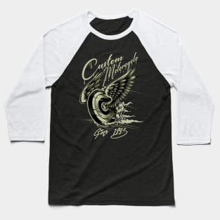 Custom Motorcycle 1993 Baseball T-Shirt